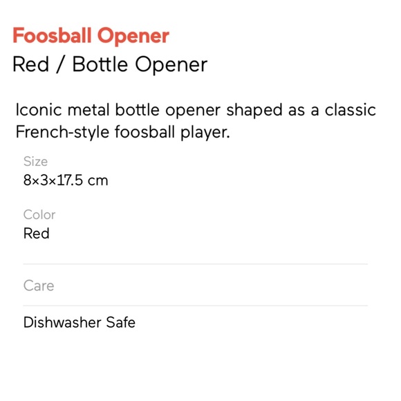 DOIY Foosball Bottle Opener - Picture 16 of 16